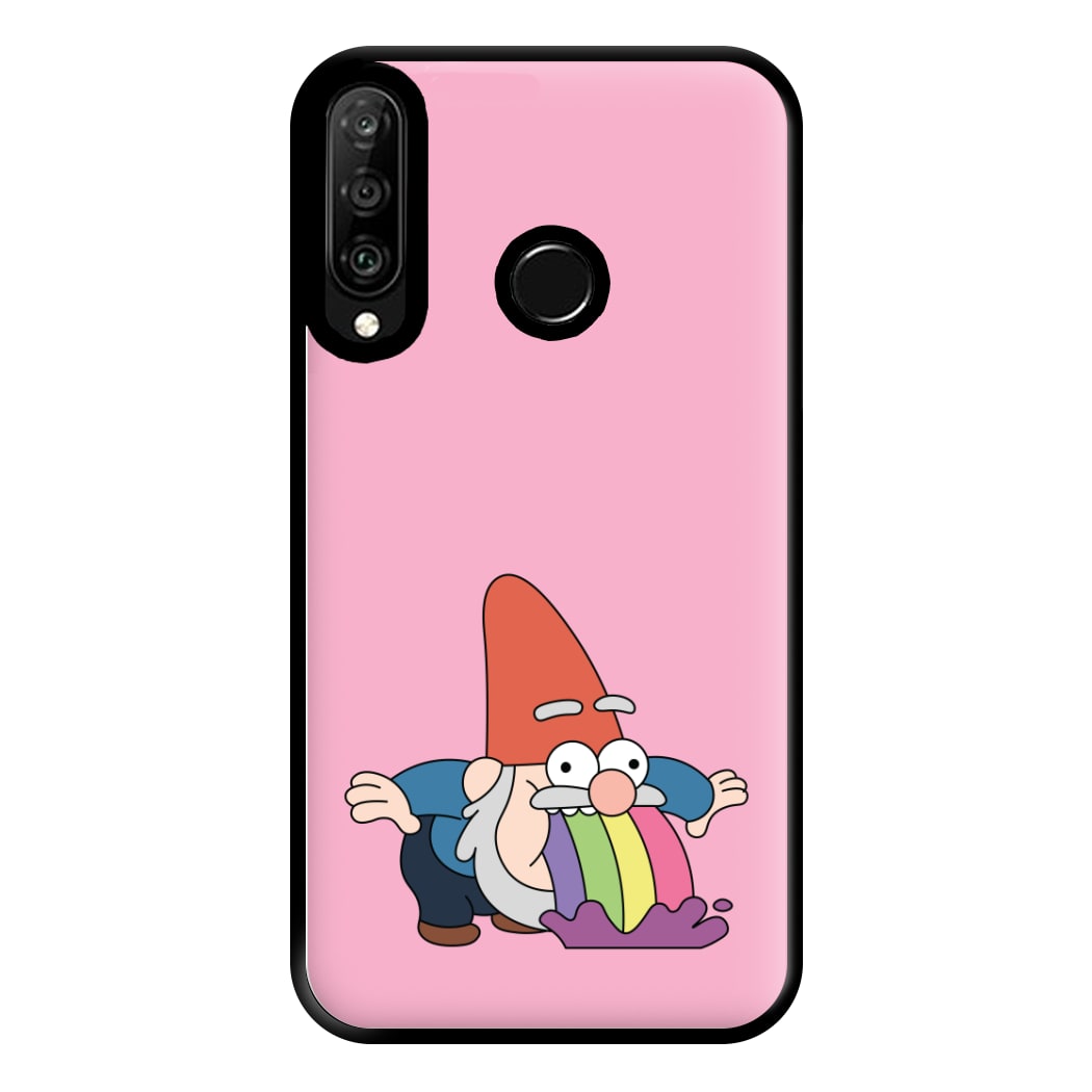 Garden Gnome Rainbow Phone Case for Huawei P30 Lite