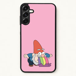 Garden Gnome Rainbow Phone Case for Galaxy A17