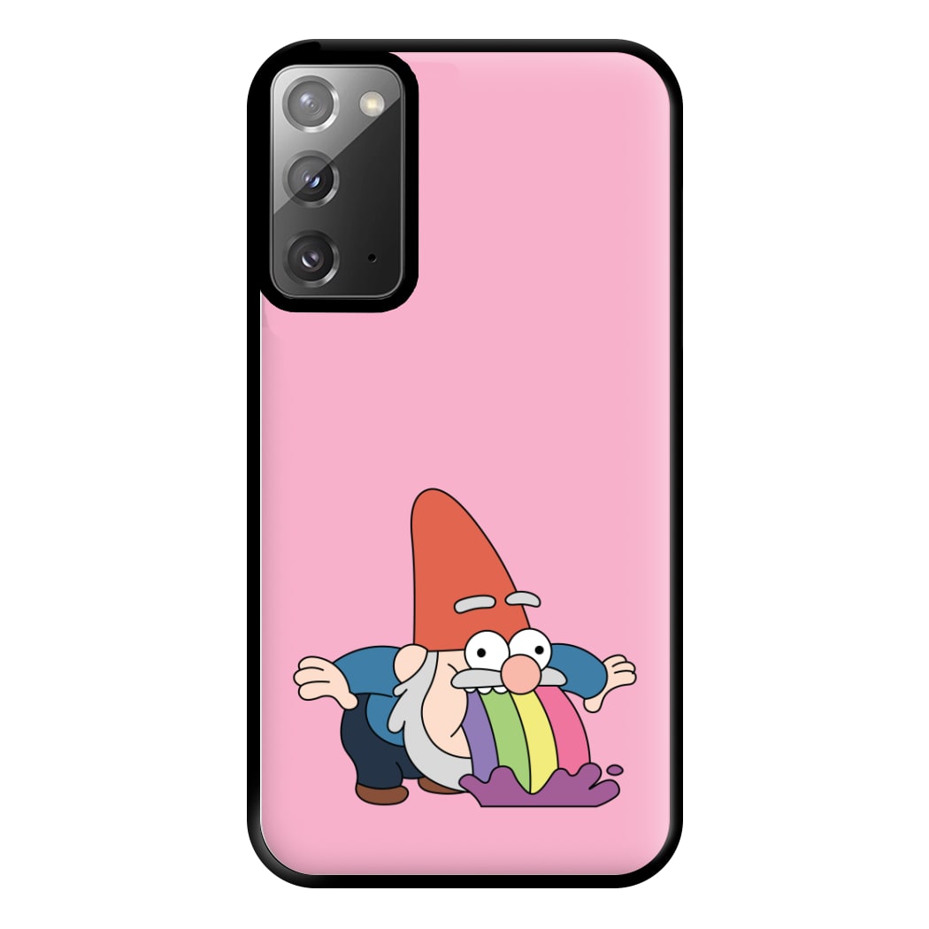 Garden Gnome Rainbow Phone Case for Galaxy Note 20 Ultra