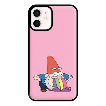 Garden Gnome Rainbow Phone Case for iPhone 13 Mini