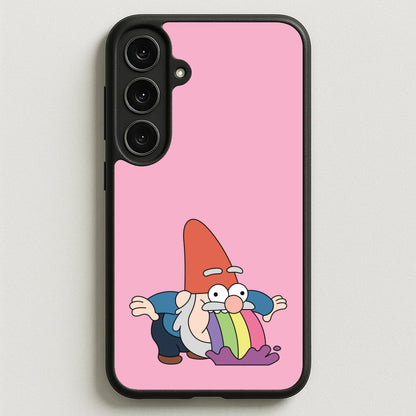 Garden Gnome Rainbow Phone Case for Galaxy S25FE