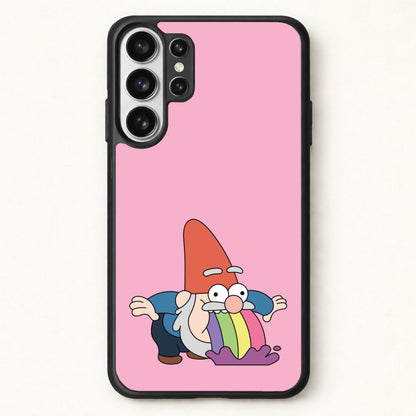 Garden Gnome Rainbow Phone Case for Galaxy S26 Ultra