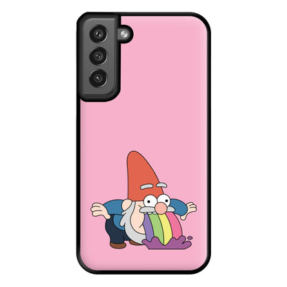 Garden Gnome Rainbow Phone Case for Galaxy S21FE