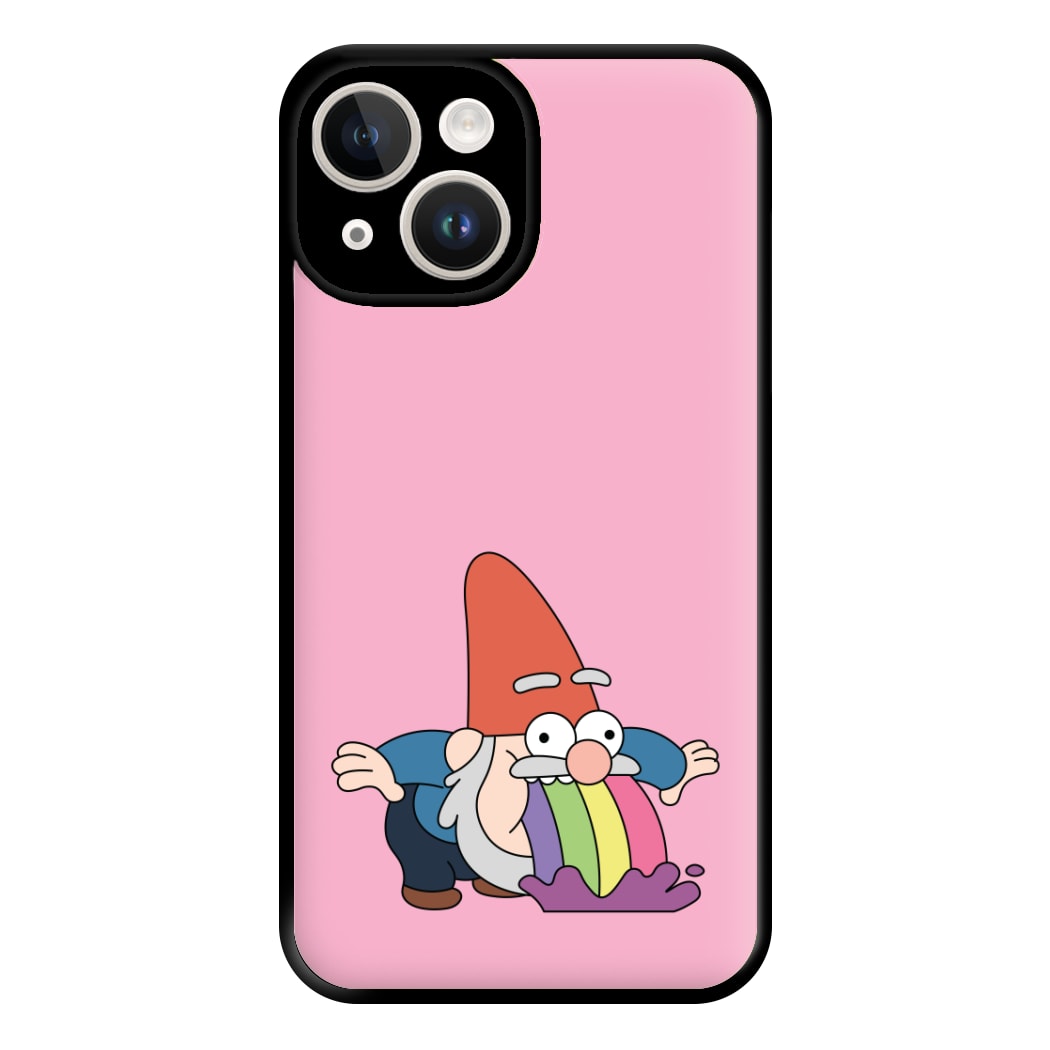 Garden Gnome Rainbow Phone Case for iPhone 14