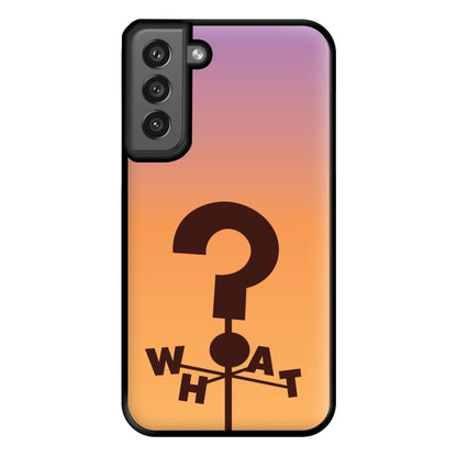 What Sign Phone Case for Galaxy S21FE