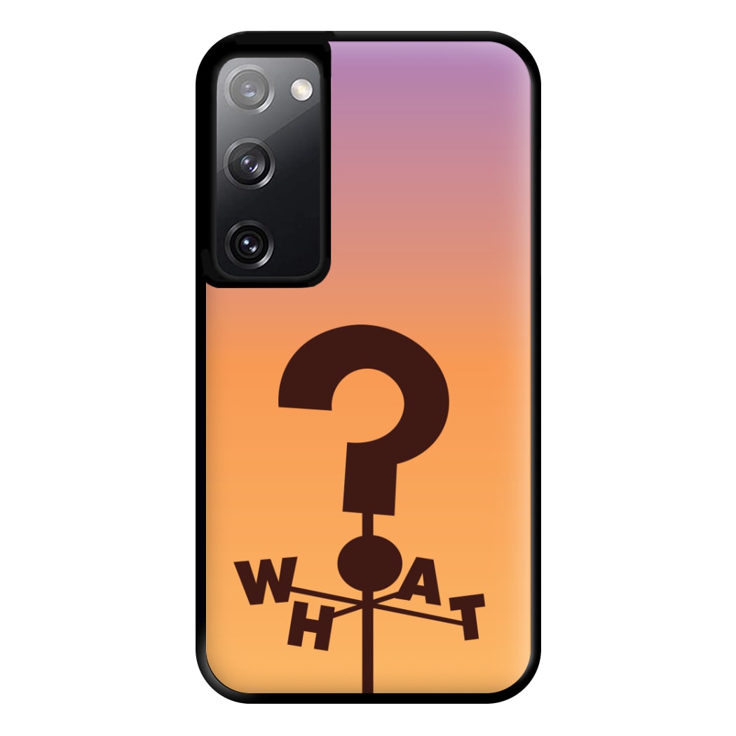 What Sign Phone Case for Galaxy S20