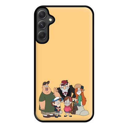 Mystery Gang Phone Case for Galaxy A34