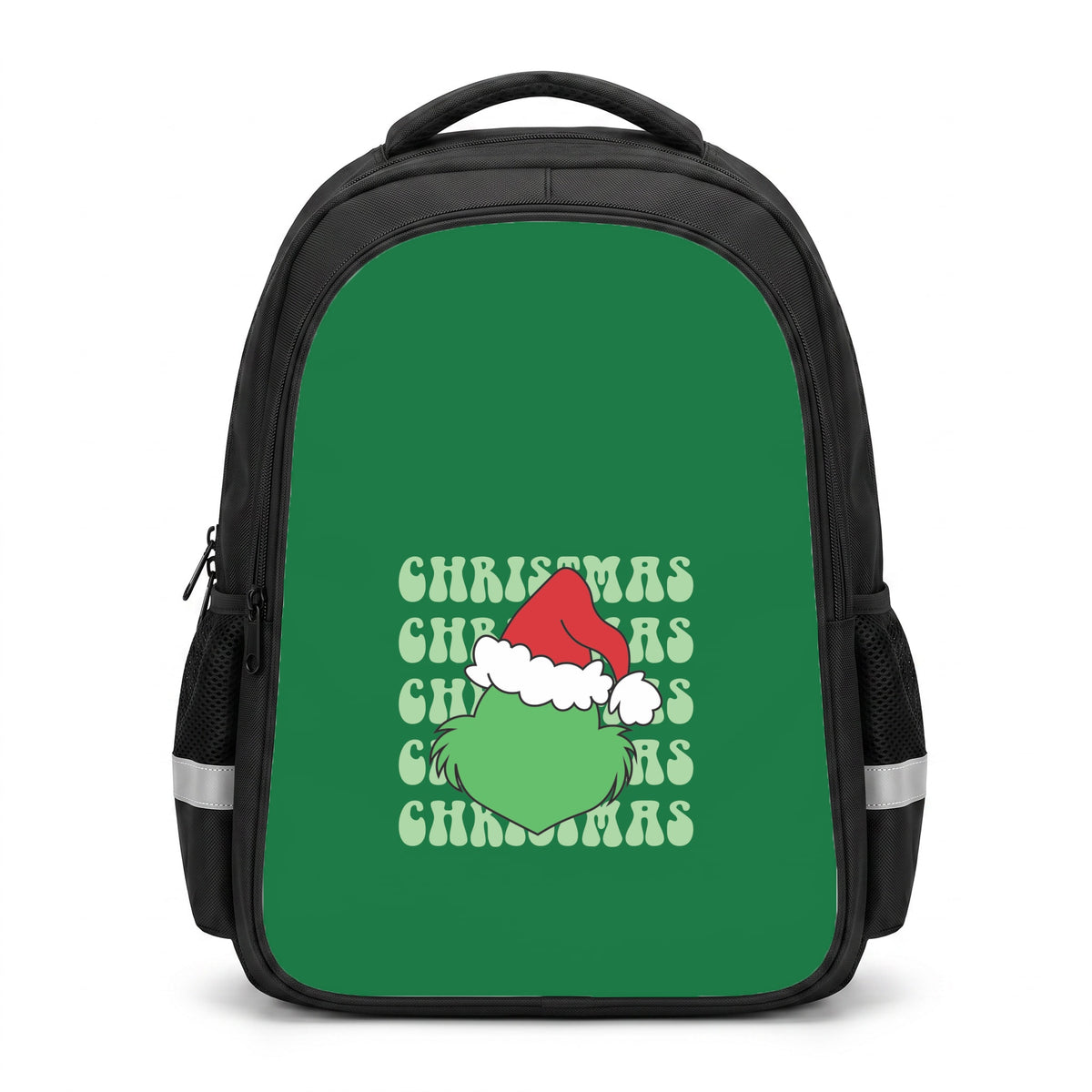 Green Creature Christmas Backpack