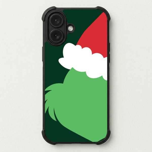 Green Creature Faceless Phone Case — Bumper case