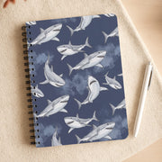 Grinning Shark Pattern Notebook 3