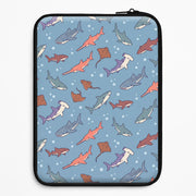 Shark & Ray Shoal Laptop Sleeve 1