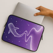 Starlit Whale Shark Laptop Sleeve 2