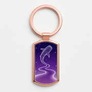 Starlit Whale Shark Luxury Keyring 4