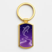 Starlit Whale Shark Luxury Keyring 3