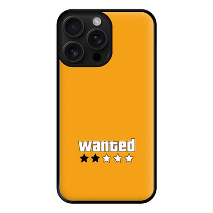 Wanted - Video Game Phone Case for iPhone 16 Pro Max