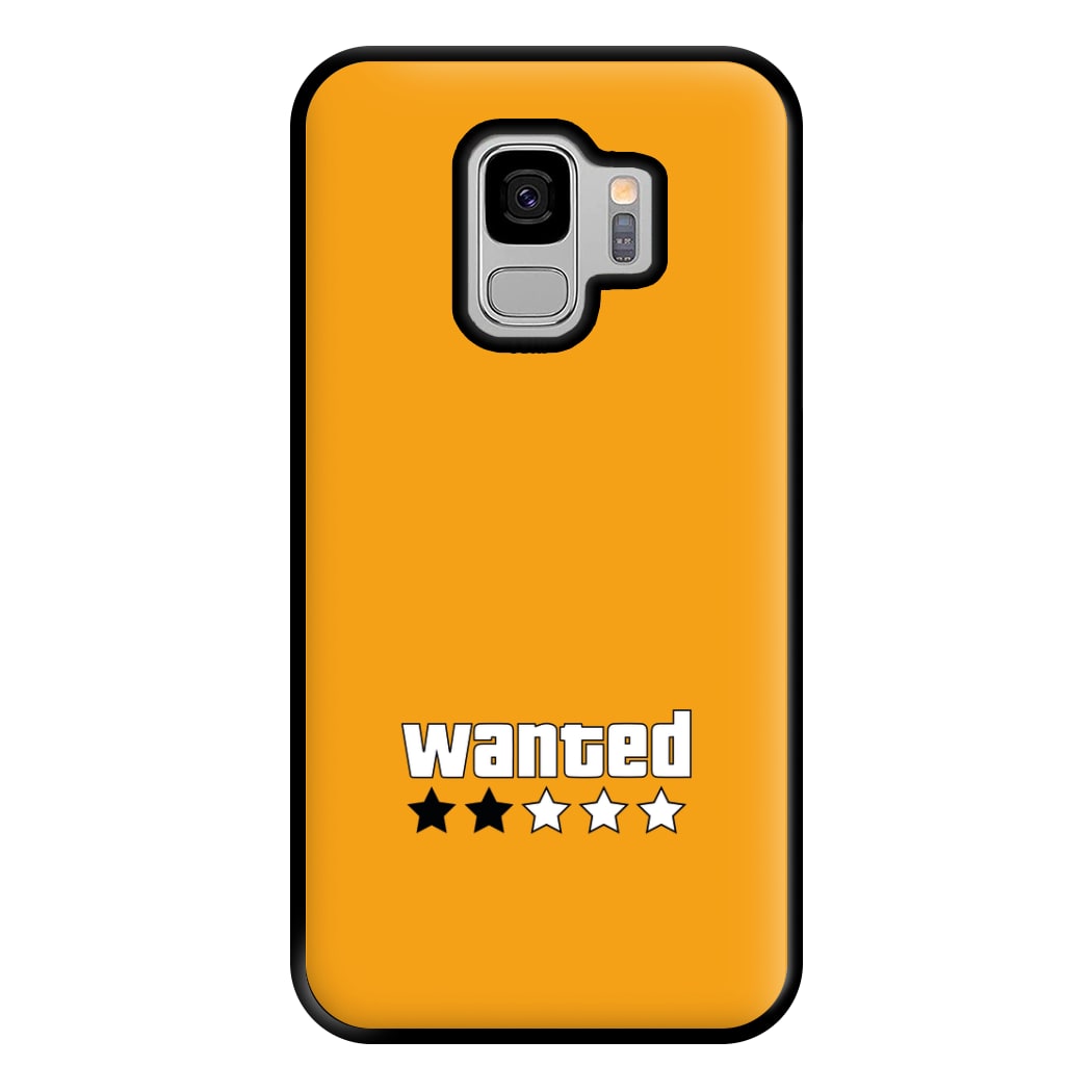 Wanted - Video Game Phone Case for Galaxy S9 Plus