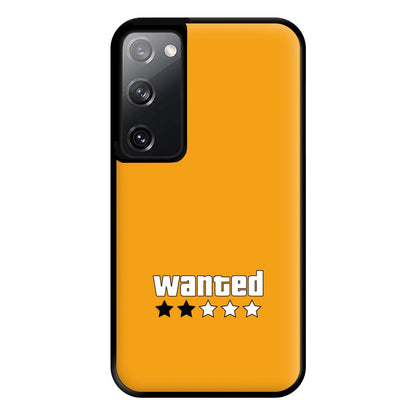 Wanted - Video Game Phone Case for Galaxy S20