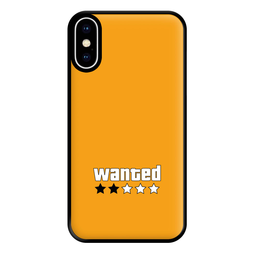 Wanted - Video Game Phone Case for iPhone XS Max