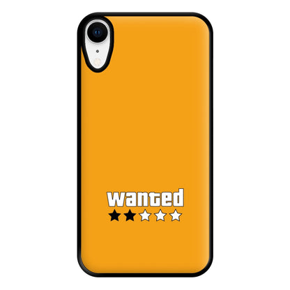 Wanted - Video Game Phone Case for iPhone XR