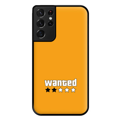 Wanted - Video Game Phone Case for Galaxy S21 Ultra