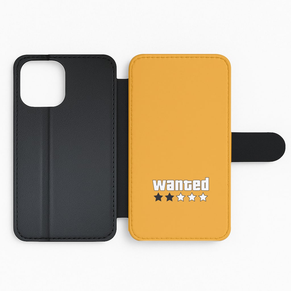 Wanted - Video Game Flip Phone Case