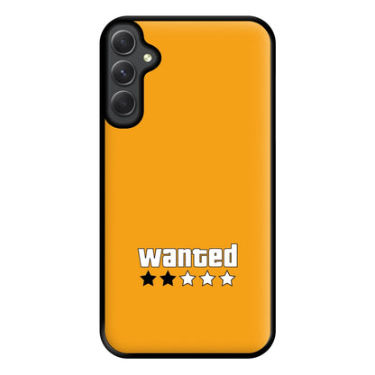 Wanted - Video Game Phone Case for Galaxy A34