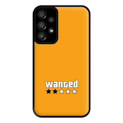 Wanted - Video Game Phone Case for Galaxy A33