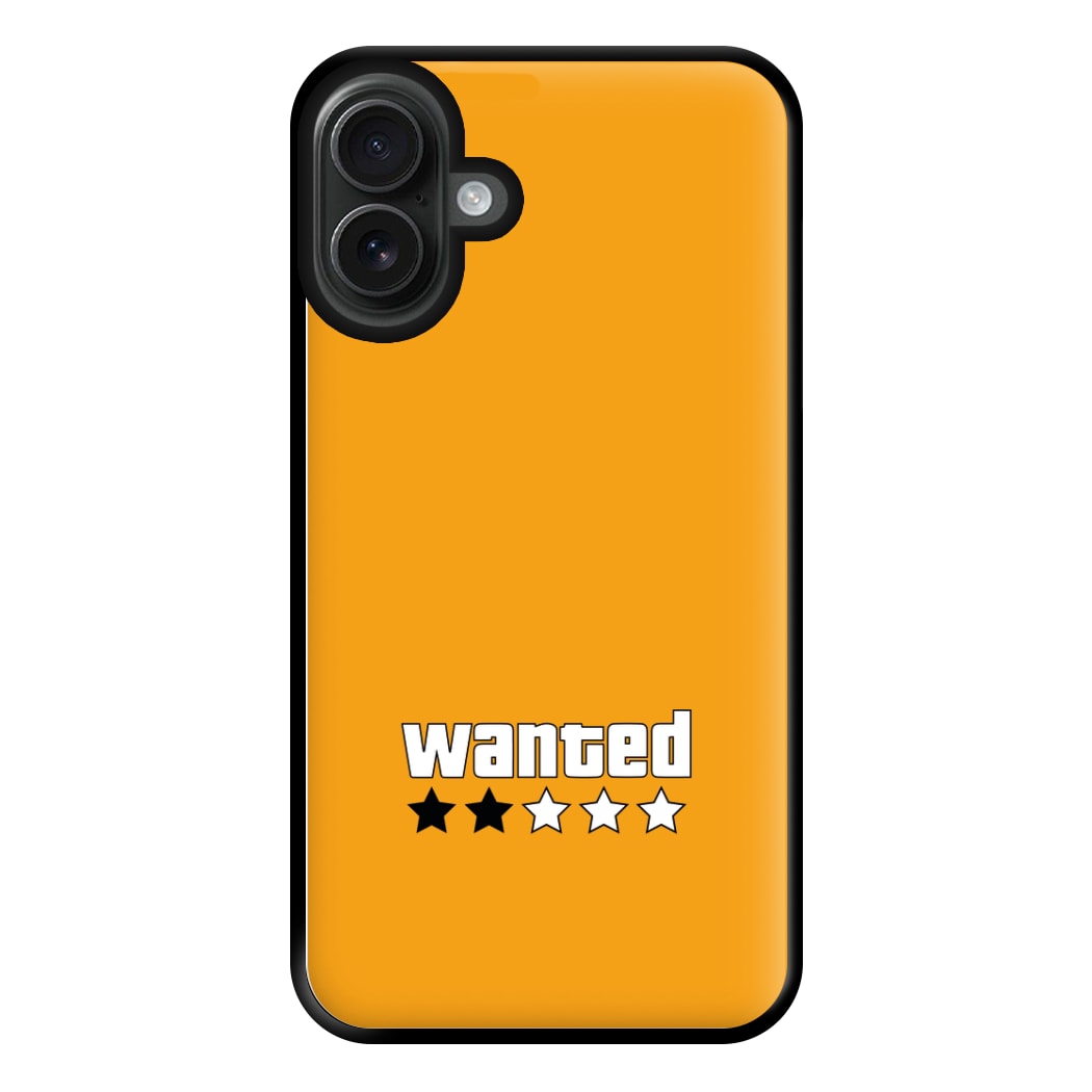 Wanted - Video Game Phone Case for iPhone 16 Plus