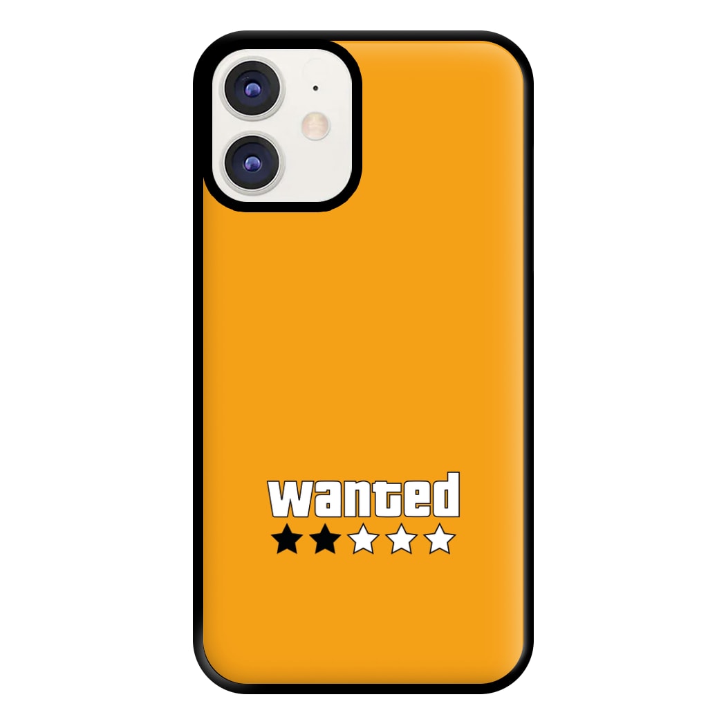 Wanted - Video Game Phone Case for iPhone 11