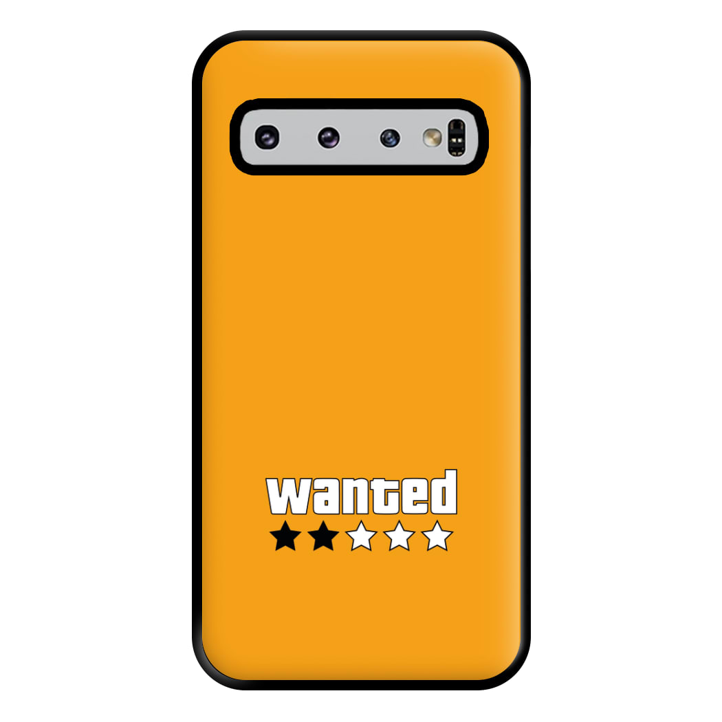 Wanted - Video Game Phone Case for Galaxy S10 Plus