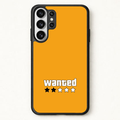 Wanted - Video Game Phone Case for Galaxy S26 Ultra