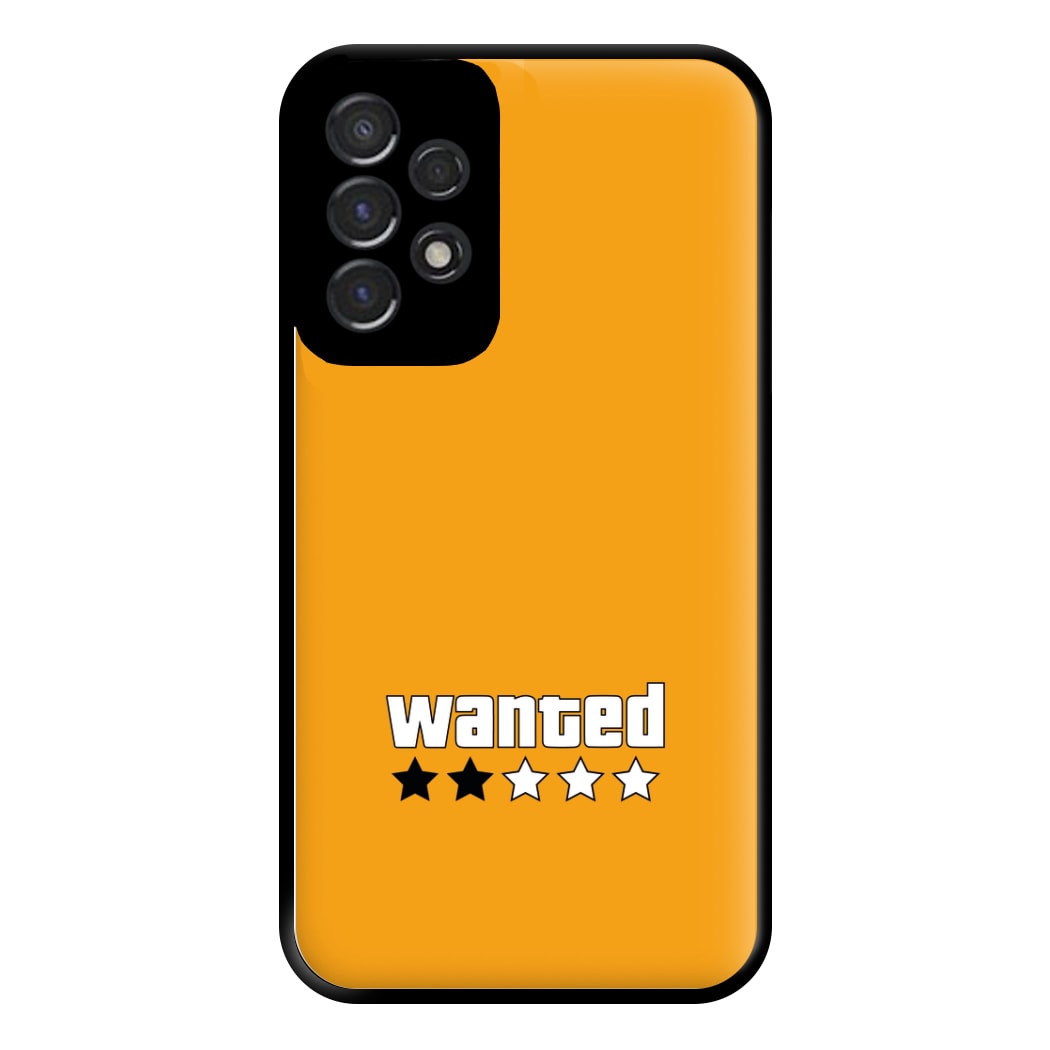 Wanted - Video Game Phone Case for Galaxy A53