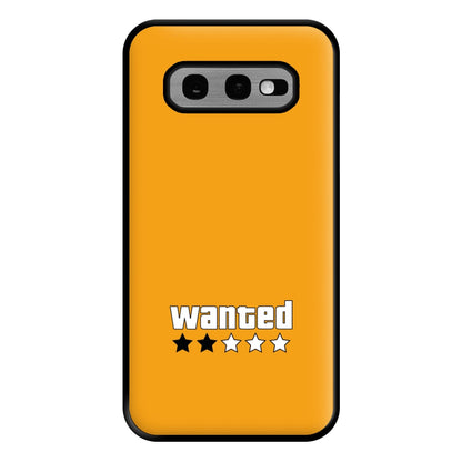 Wanted - Video Game Phone Case for Galaxy S10e