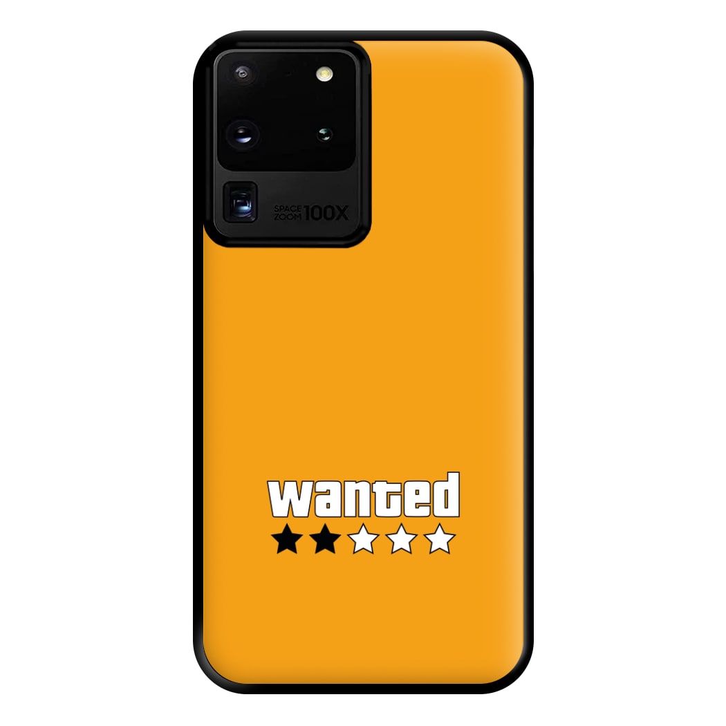 Wanted - Video Game Phone Case for Galaxy S20 Ultra