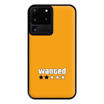 Wanted - Video Game Phone Case for Galaxy S20 Ultra