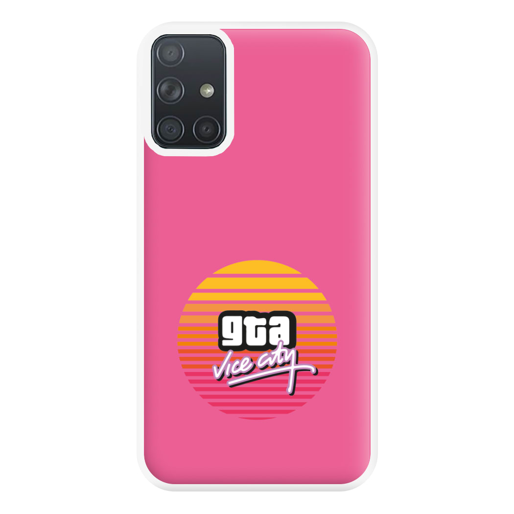 Vice City - Video Game Phone Case for Galaxy A71