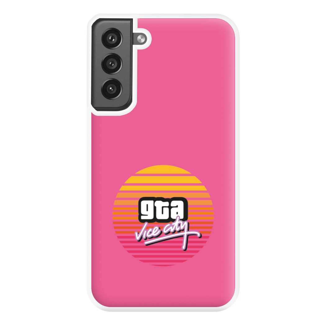 Vice City - Video Game Phone Case for Galaxy S21FE