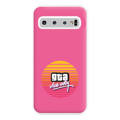 Vice City - Video Game Phone Case for Galaxy S10 Plus