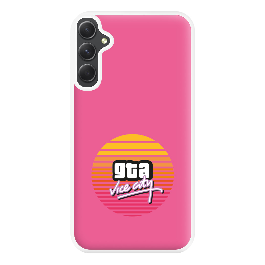 Vice City - Video Game Phone Case for Galaxy A34