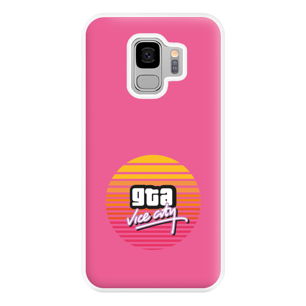 Vice City - Video Game Phone Case for Galaxy S9 Plus