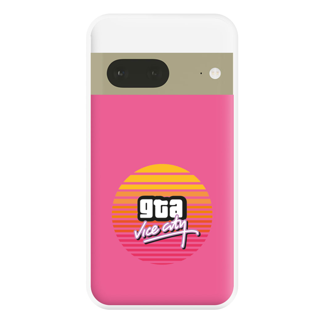 Vice City - Video Game Phone Case for Google Pixel 7a