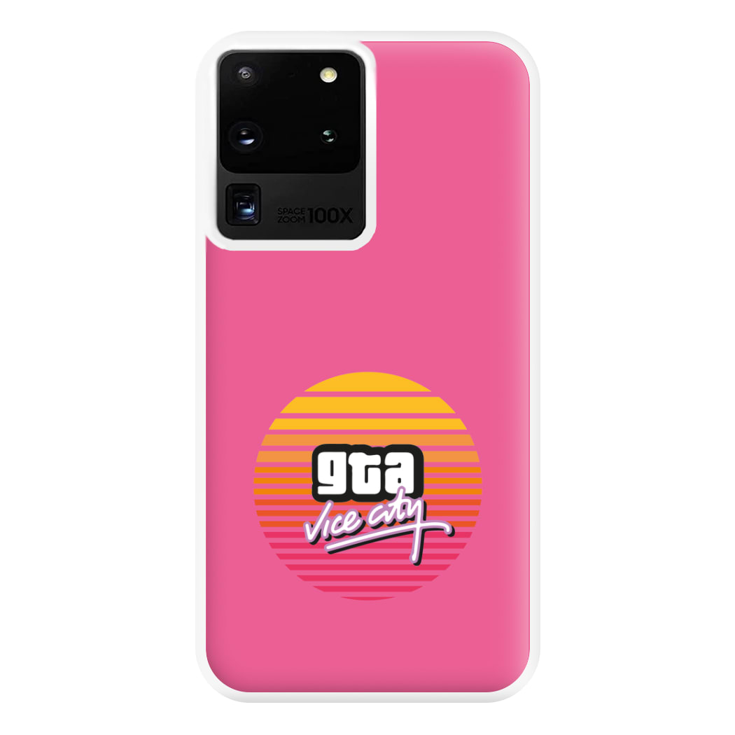 Vice City - Video Game Phone Case for Galaxy S20 Ultra