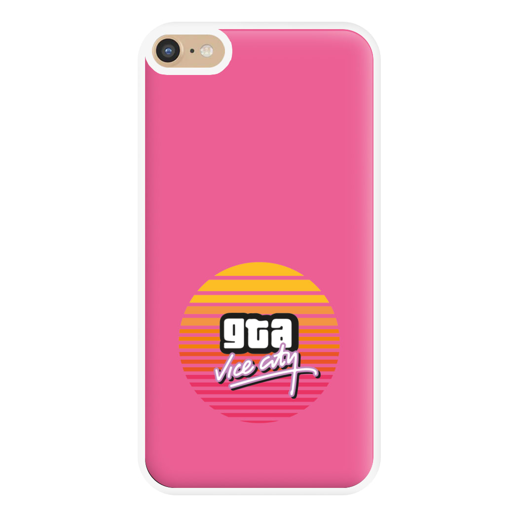 Vice City - Video Game Phone Case for iPhone 6 Plus / 7 Plus / 8 Plus