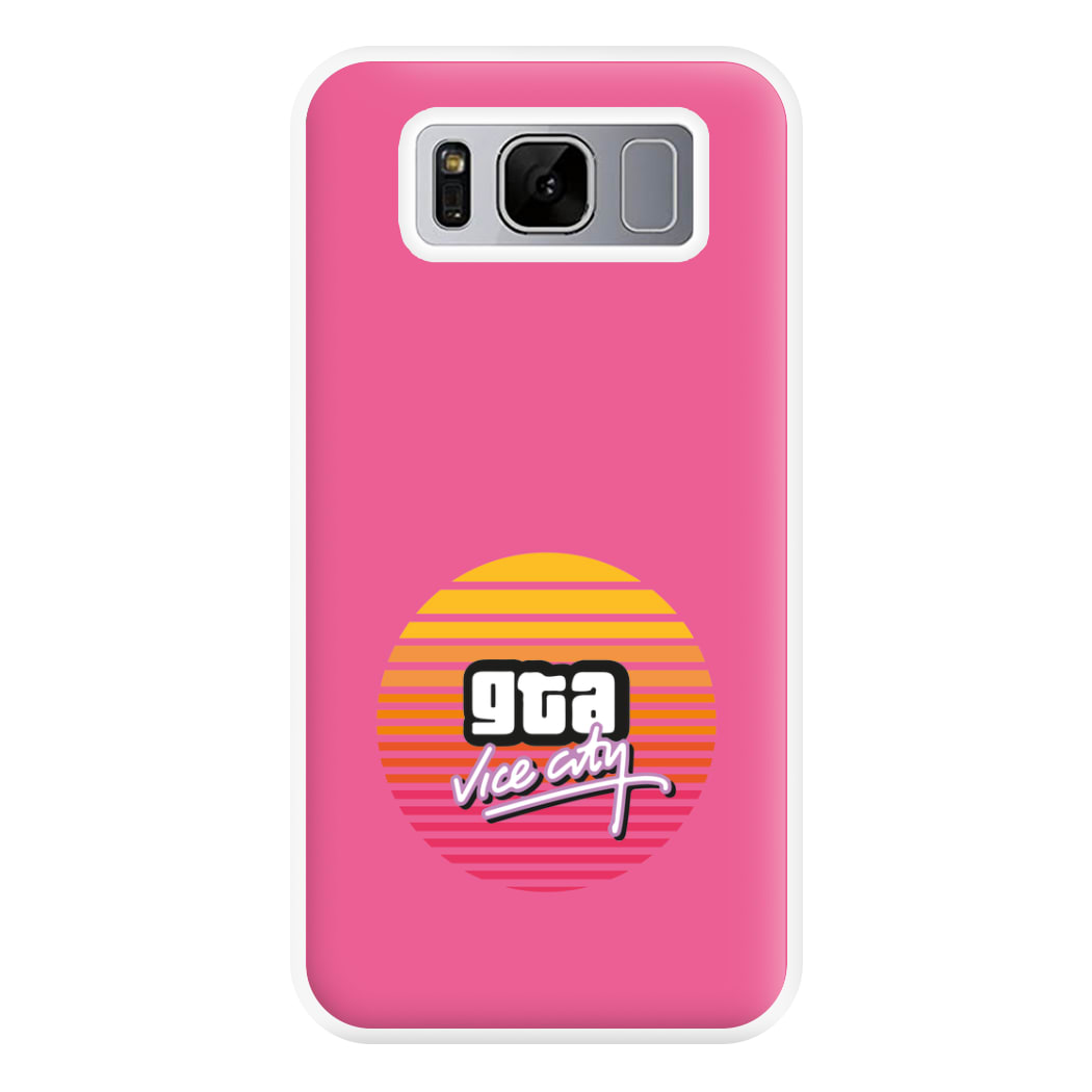 Vice City - Video Game Phone Case for Galaxy S8 Plus