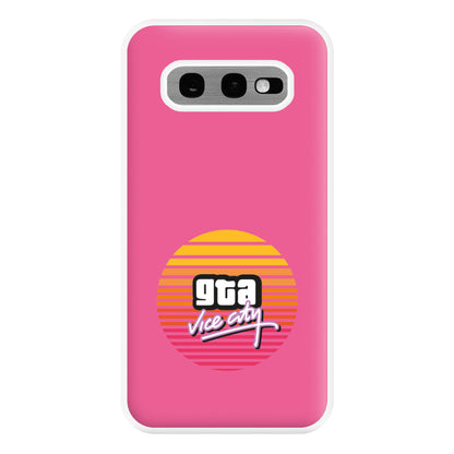 Vice City - Video Game Phone Case for Galaxy S10e