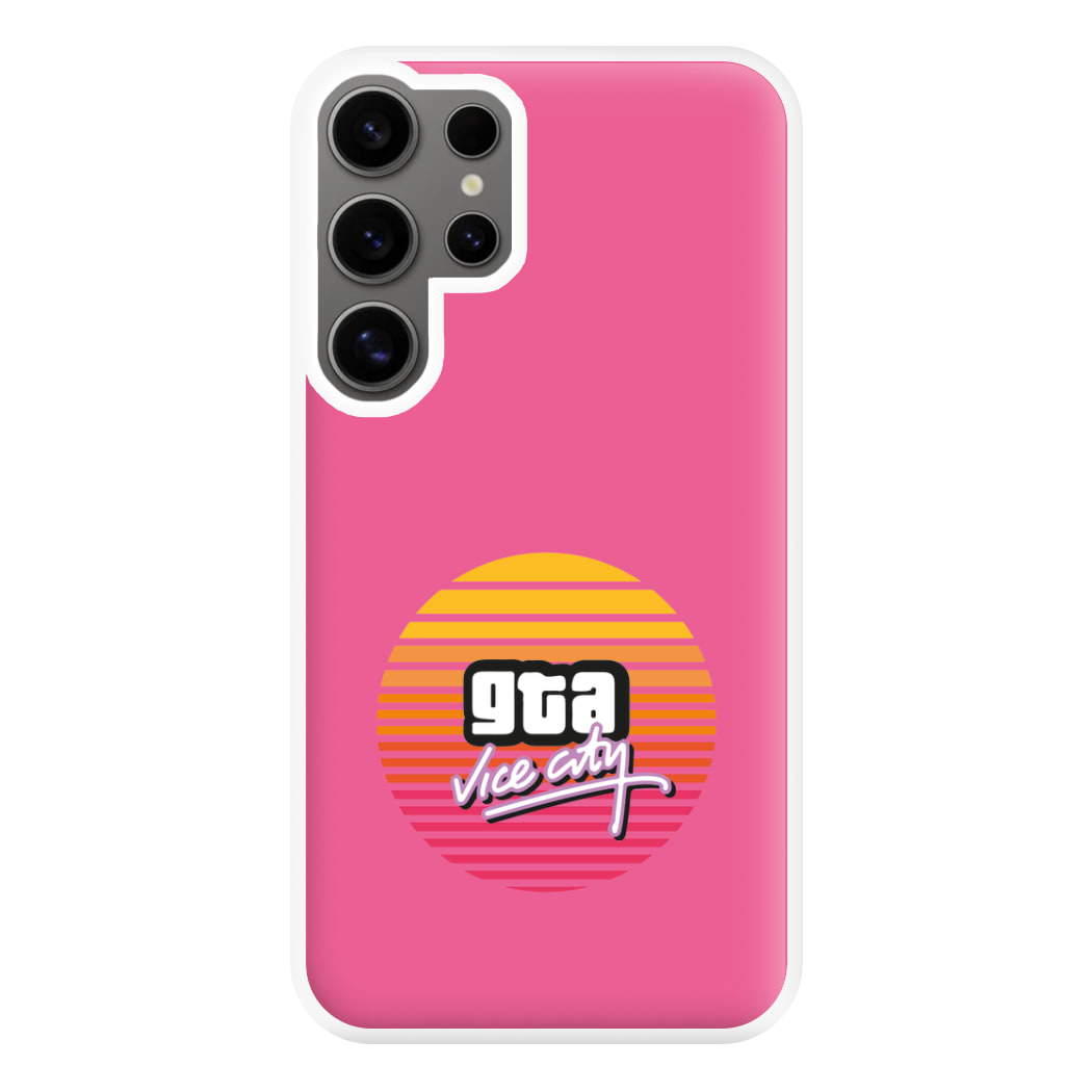 Vice City - Video Game Phone Case for Galaxy S25 Ultra