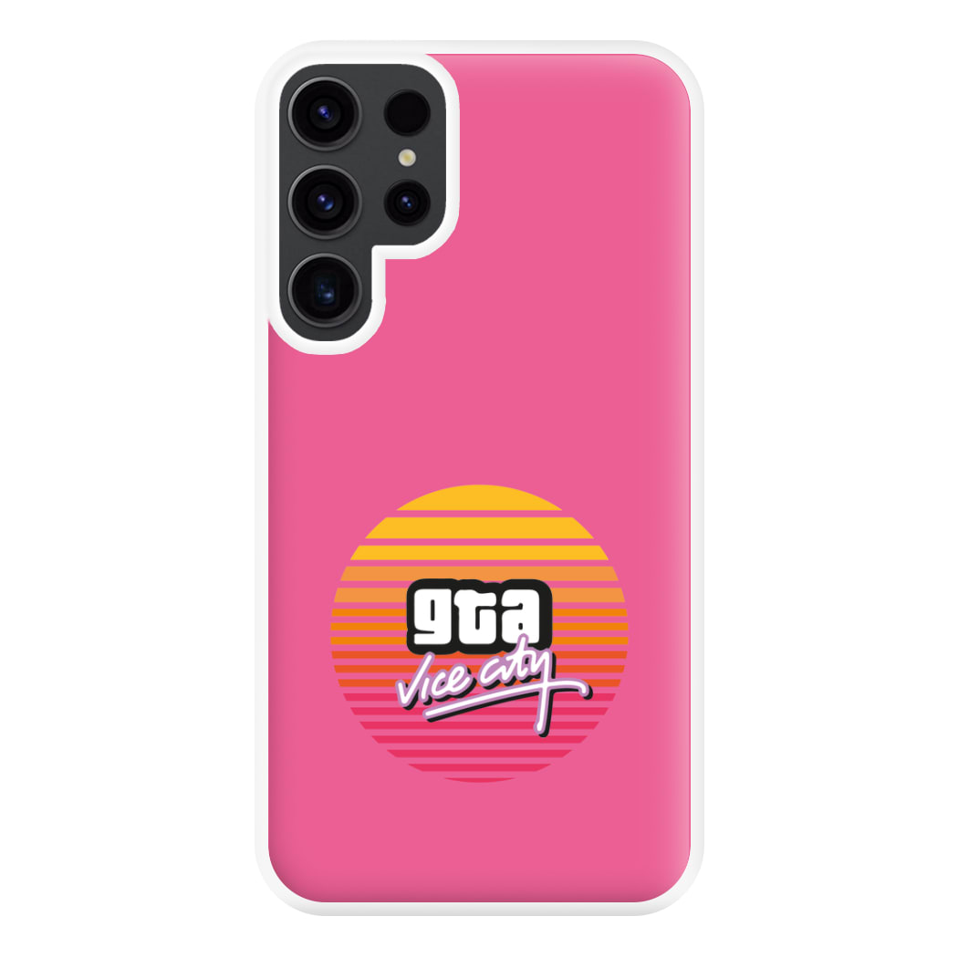 Vice City - Video Game Phone Case for Galaxy S23 Ultra