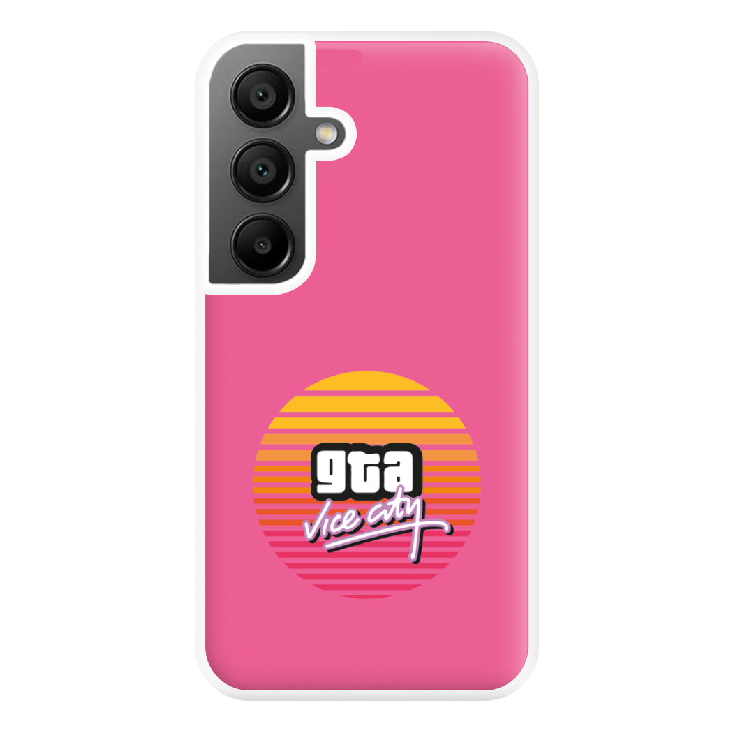 Vice City - Video Game Phone Case for Galaxy A55