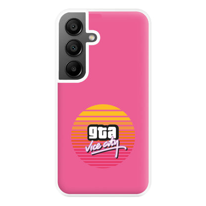 Vice City - Video Game Phone Case for Galaxy A55