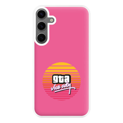 Vice City - Video Game Phone Case for Galaxy S24FE